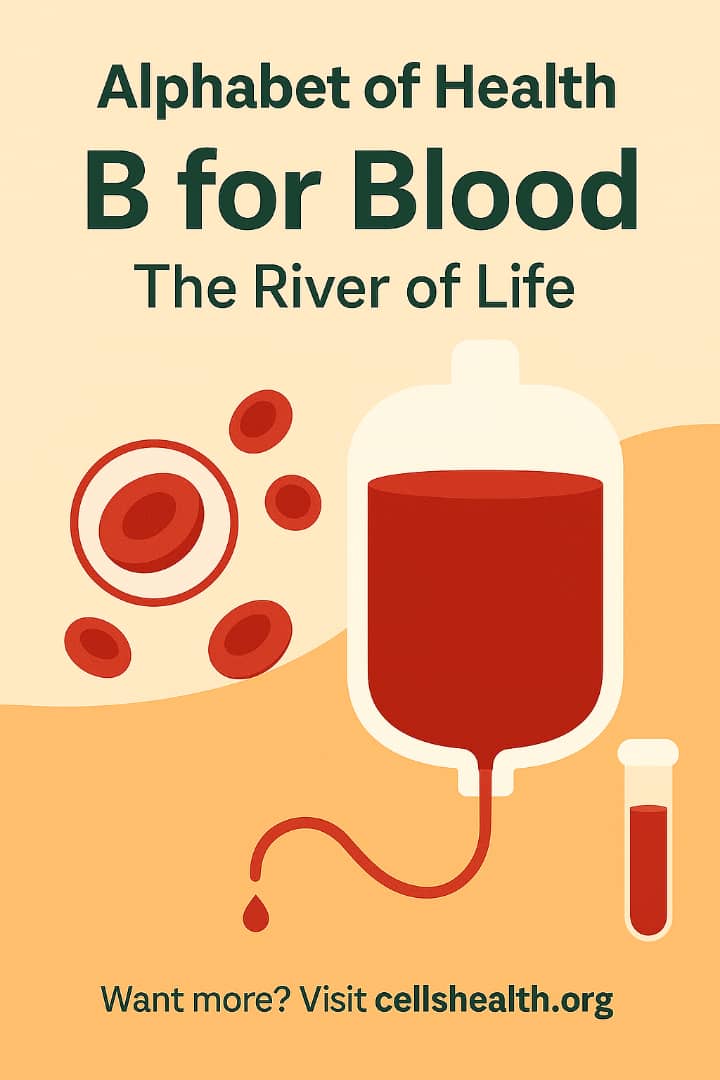 Alphabet of Health: B is for Blood.