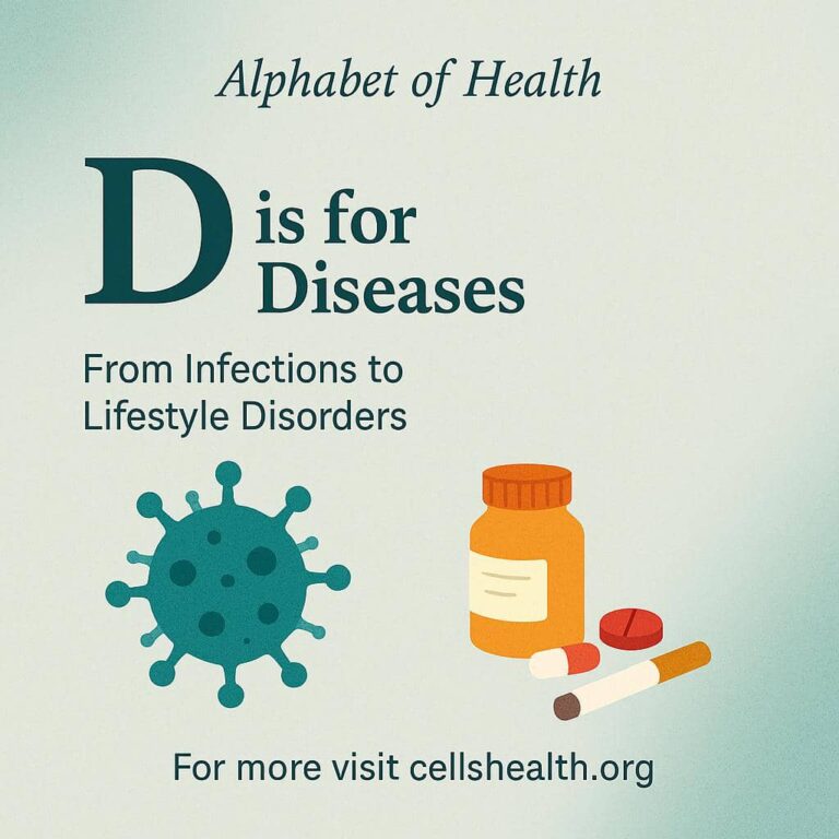 D is for Diseases: From Infections to Lifestyle Disorders