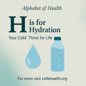 H is for Hydration: Your Cell’s Thirst for Life