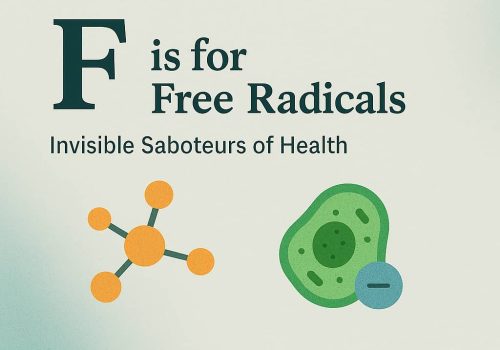 F for Free radicals