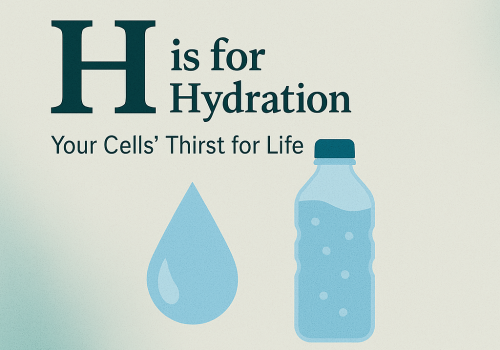 H for hydration